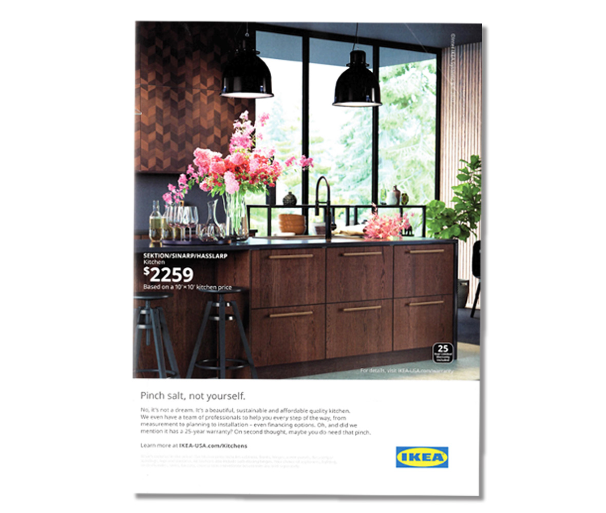 Reveal Magazine Original Ikea Ad